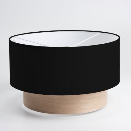 Brilagi - LED-Deckenleuchte CERIA 1x E27/40W/230V Ø 50 cm schwarz/beige