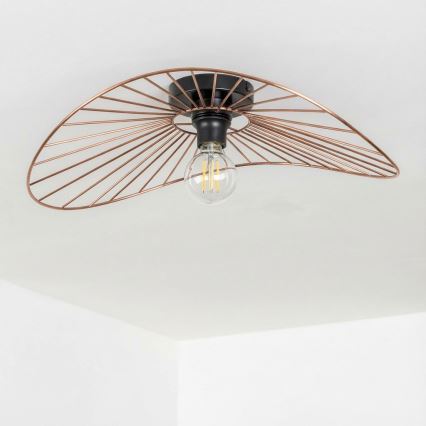 Brilagi - LED Deckenleuchte CERIA WIRE 1xE27/40W/230V 40x56 cm bronze