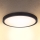 Brilagi - LED-Deckenleuchte ESTELA LED/18W/230V Ø 30 cm schwarz