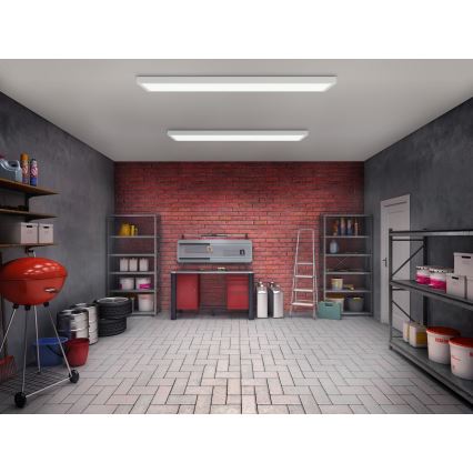 Brilagi - LED-Deckenleuchte für das Badezimmer FRAME LED/40W/230V 120x30 cm IP44 weiß