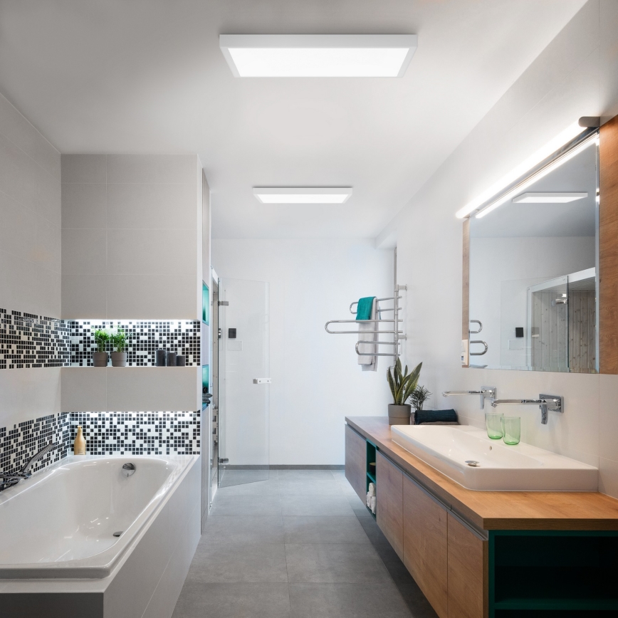 Brilagi - LED-Deckenleuchte für das Badezimmer FRAME LED/50W/230V 60x60 cm IP44 weiß
