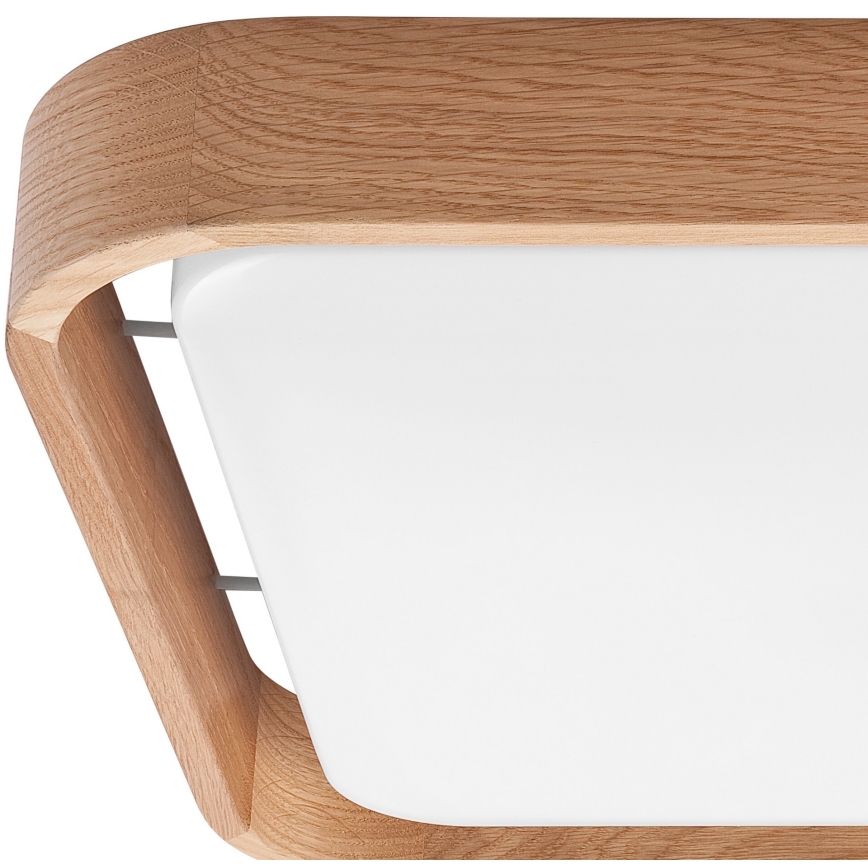 Brilagi - LED dimmbare Deckenleuchte MANAROLA CUBIC LED/24W/230V 3000-6500K Eiche + Fernbedienung