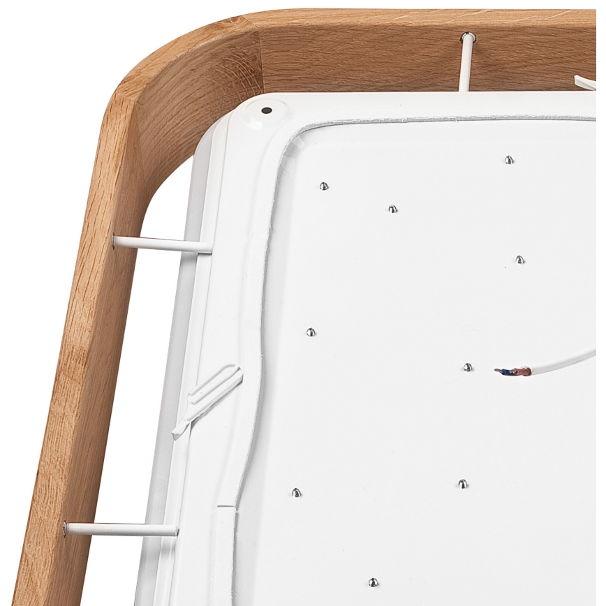 Brilagi - LED dimmbare Deckenleuchte MANAROLA CUBIC LED/24W/230V 3000-6500K Eiche + Fernbedienung