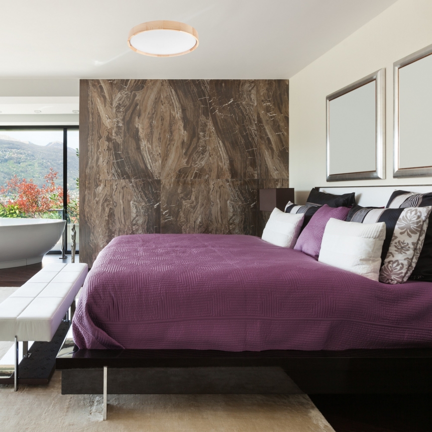 Brilagi - LED dimmbares Deckenleuchte MANAROLA SMART LED/36W/230V 2700-6500K Ø 51 cm Wi-Fi Tuya + Fernbedienung