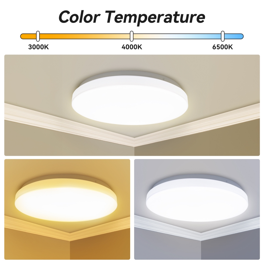 Brilagi - LED-Deckenleuchte MILKY WAY LED/24W/230V 3000/4000/6500K Ø 38 cm
