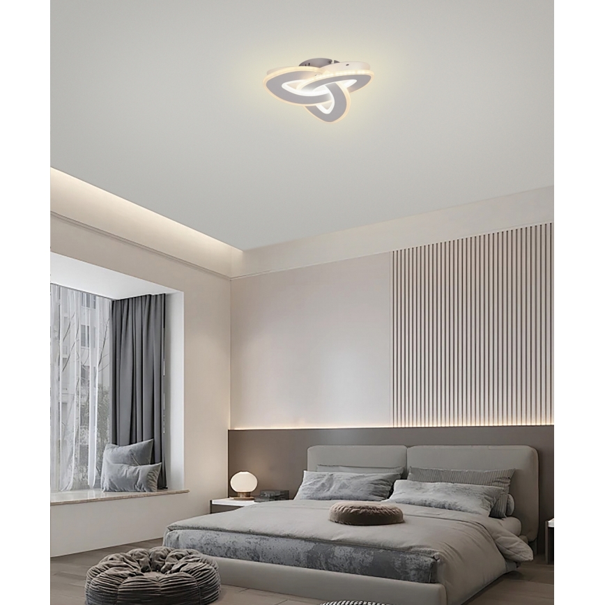 Brilagi - Dimmbare LED-Deckenleuchte MODERN MINI LED/49W/230V 3000/4000/6000K 30x30 cm + Fernbedienung
