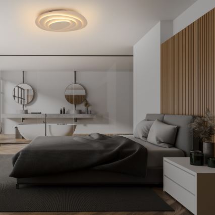 Brilagi - Dimmbare LED-Deckenleuchte MODERN MINI LED/65W/230V 3000/4000/6000K 41x34,3 cm + Fernbedienung