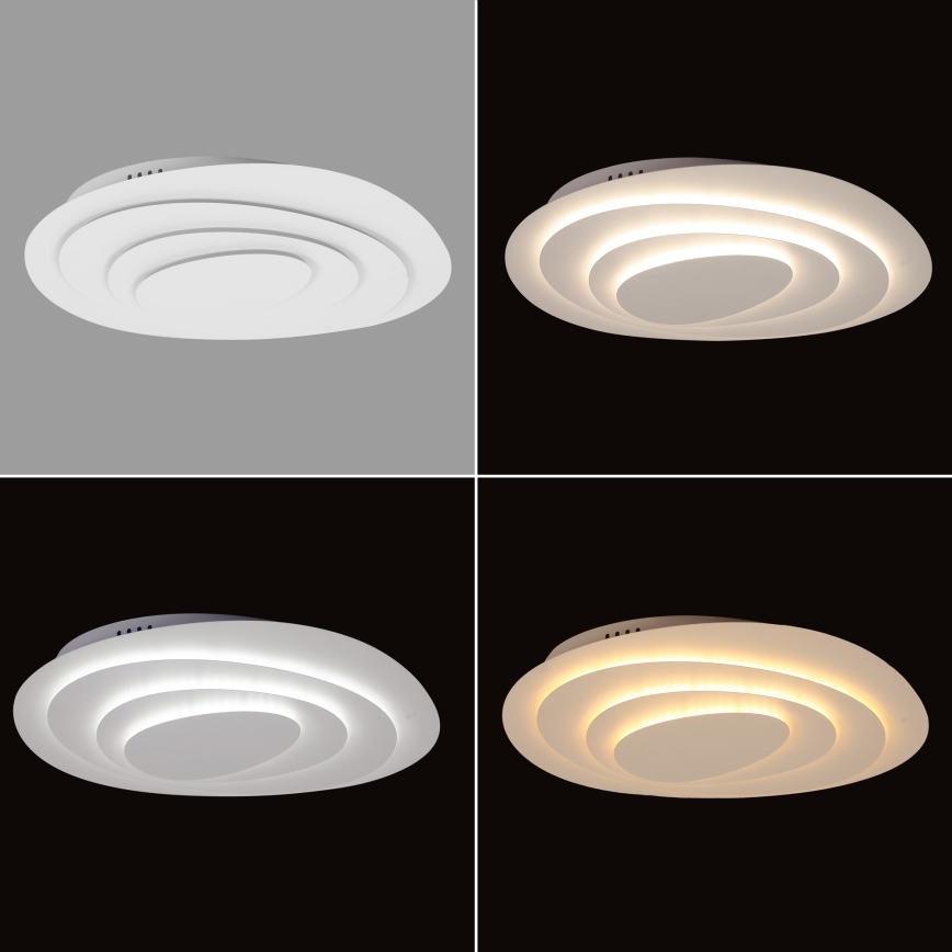 Brilagi - Dimmbare LED-Deckenleuchte MODERN MINI LED/65W/230V 3000/4000/6000K 41x34,3 cm + Fernbedienung