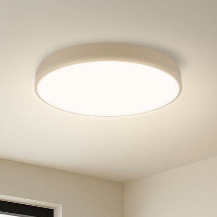 Brilagi - LED-Deckenleuchte POOL, 48 W, 230 V, 3000/4500/6000 K, Ø 40 cm, beige