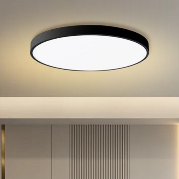 Brilagi - LED Deckenleuchte POOL LED/128W/230V 3000/4500/6000K Ø 100 cm schwarz
