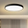 Brilagi - LED-Deckenleuchte POOL LED/128W/230V 3000/4500/6000K Ø 100 cm schwarz
