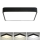 Brilagi - LED Deckenleuchte POOL LED/36W/230V 3000/4500/6000K 40x40 cm schwarz