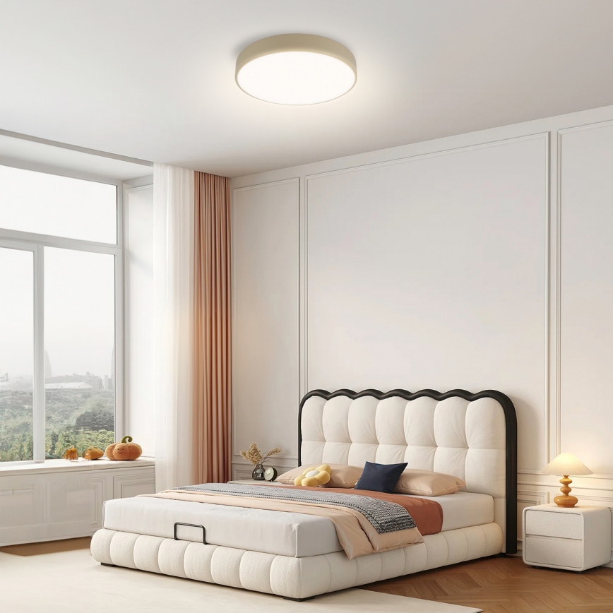 Brilagi - LED-Deckenleuchte POOL LED/36W/230V 3000/4500/6000K Ø 30 cm Beige