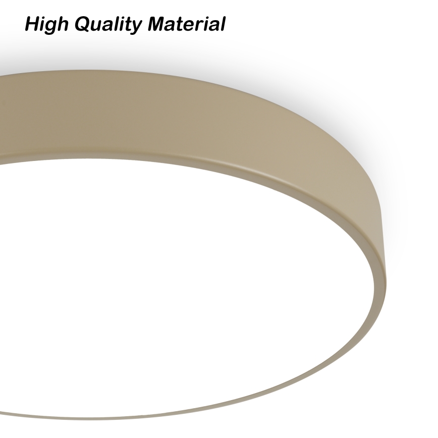 Brilagi - LED-Deckenleuchte POOL LED/36W/230V 3000/4500/6000K Ø 30 cm Beige