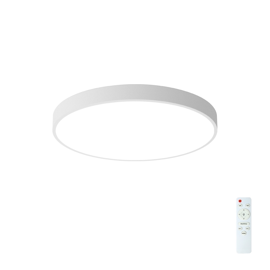 Brilagi - Dimmbares LED-Deckenlicht POOL LED/60W/230V 3000-6000K Ø 60 cm weiß + Fernbedienung