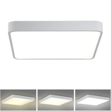 Brilagi - LED Deckenleuchte POOL SQUARE LED/36W/230V 3000/4500/6000K 40x40 cm weiß