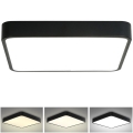 Brilagi - LED Deckenleuchte POOL SQUARE LED/48W/230V 3000/4500/6000K 50x50 cm schwarz