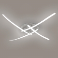 Brilagi - LED-Deckenleuchte STRIPES LED/32W/230V 60x60 cm silber