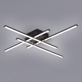 Brilagi - LED Deckenleuchte STRIPES LED/37W/230V 68x68 cm schwarz