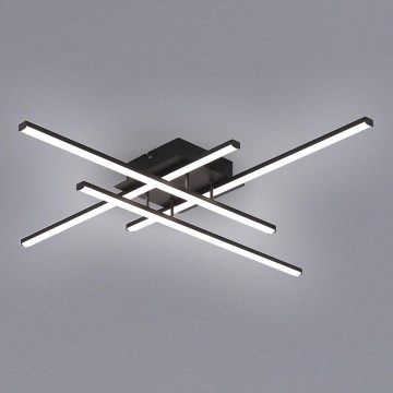 Brilagi - LED Deckenleuchte STRIPES LED/37W/230V 68x68 cm schwarz