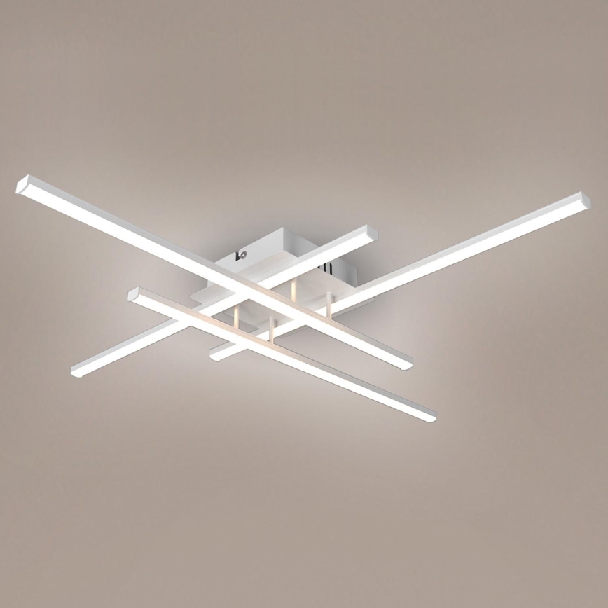 Brilagi - LED-Deckenleuchte STRIPES LED/37W/230V 68x68 cm weiß