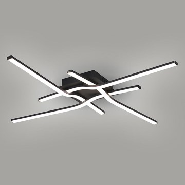 Brilagi - LED Deckenleuchte STRIPES LED/38W/230V 68x68 cm schwarz