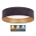Brilagi - LED Deckenleuchte VELVET LED/24W/230V Ø 40 cm 3000/4000/6400K grau/gold