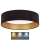 Brilagi - LED Deckenleuchte VELVET LED/24W/230V Ø 40 cm 3000/4000/6400K Schwarz/Gold
