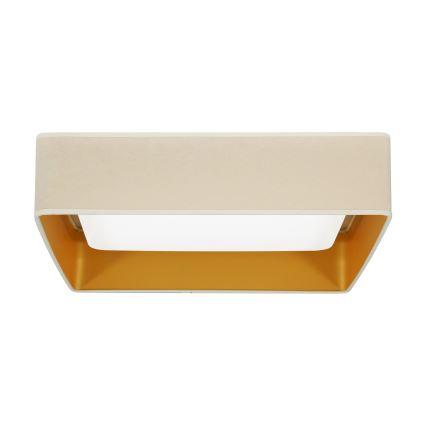 Brilagi - LED Deckenleuchte VELVET SQUARE LED/24W/230V cremefarben