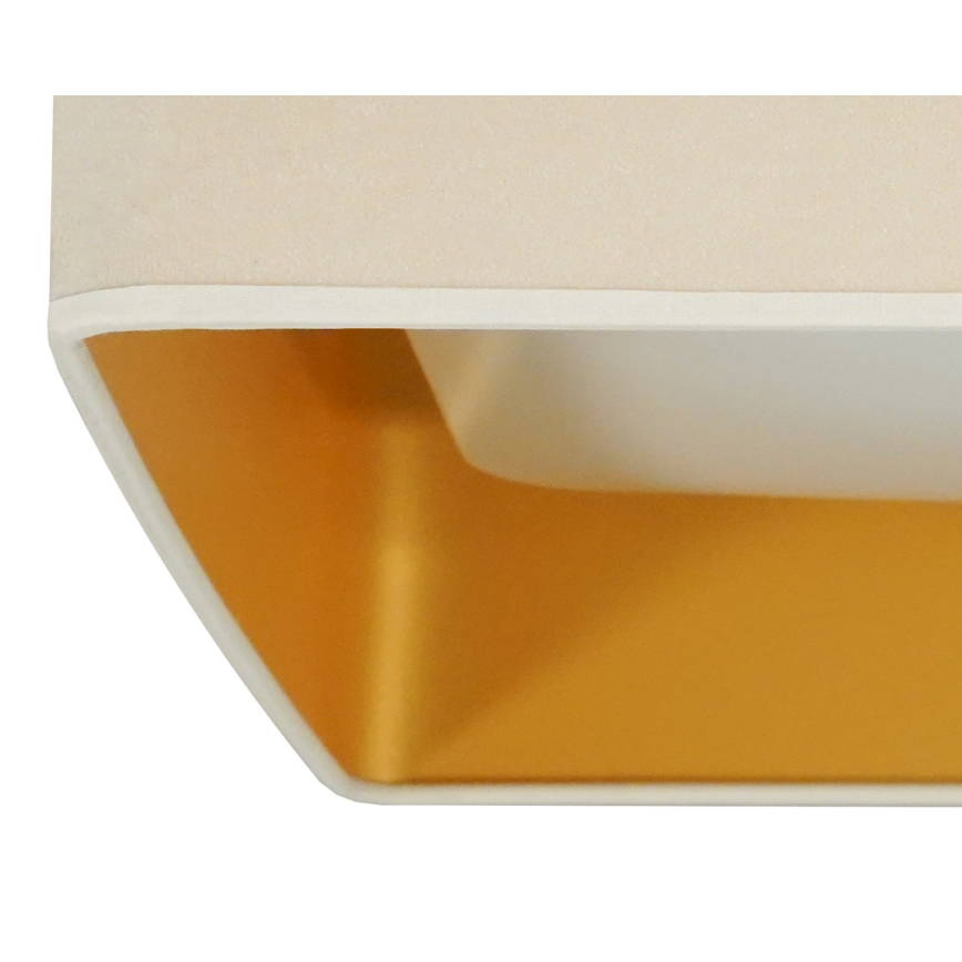 Brilagi - LED Deckenleuchte VELVET SQUARE LED/24W/230V cremefarben