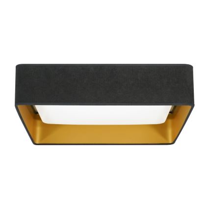Brilagi - LED Deckenleuchte VELVET SQUARE LED/24W/230V grau