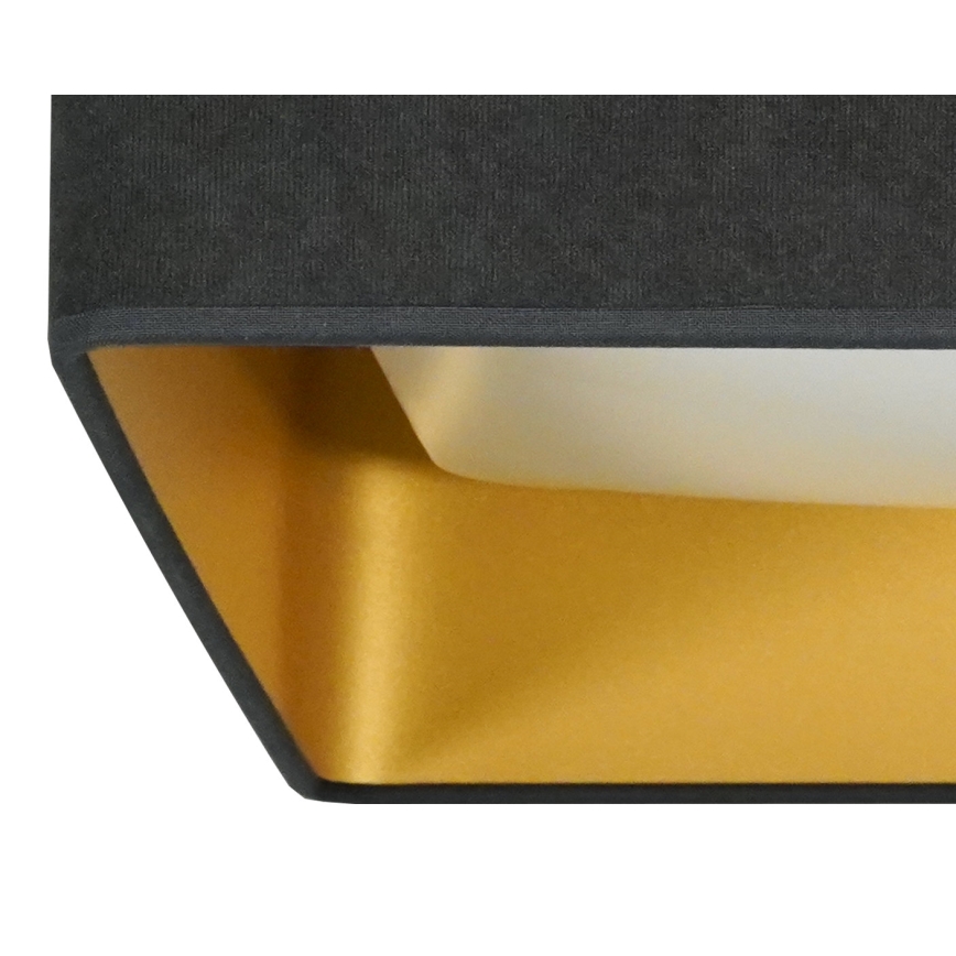 Brilagi - LED Deckenleuchte VELVET SQUARE LED/24W/230V grau