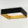 Brilagi - LED Deckenleuchte VELVET SQUARE LED/24W/230V schwarz