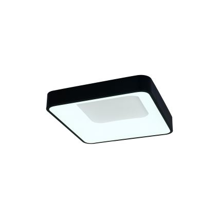 Brilagi - LED-dimmbare Deckenleuchte FALCON II LED/80W/230V 3000-6500K 40x40 cm schwarz + Fernbedienung