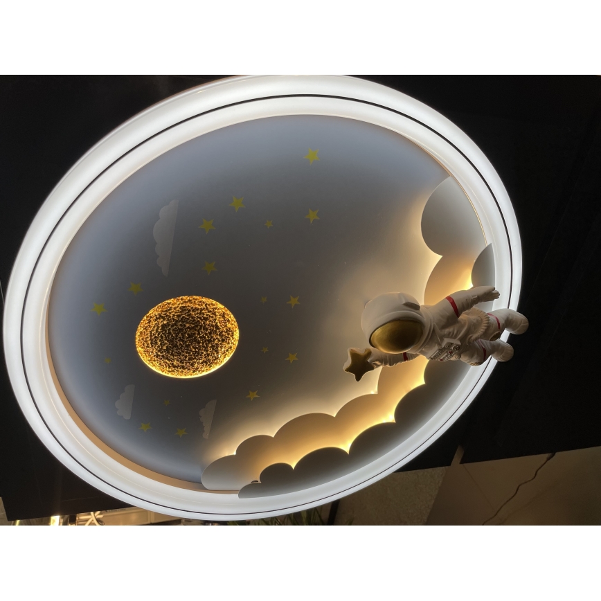 Brilagi - Dimmbare LED-Kinder-Deckenleuchte LED/42W/230V 3000/5700K Astronaut