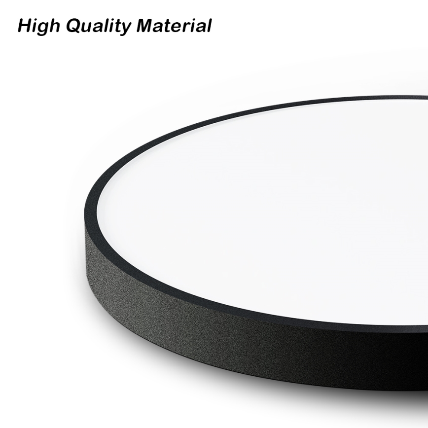 Brilagi - LED dimmbare Deckenleuchte POOL SMART LED/128W/230V 3000-6000K Ø 100 cm Wi‑Fi Tuya schwarz + Fernbedienung