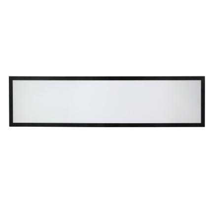 Brilagi - Dimmbare Badezimmerdeckenleuchte FRAME SMART LED/50W/230V 30x120 cm 3000-6000K IP44 Schwarz + Fernbedienung