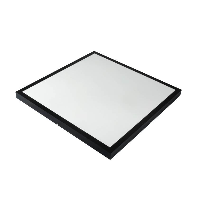 Brilagi - LED Dimmbare Deckenleuchte FRAME SMART LED/50W/230V 60x60 cm 3000-6000K IP44 Schwarz + Fernbedienung