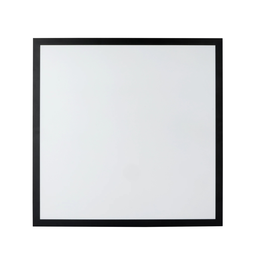 Brilagi - LED Dimmbare Deckenleuchte FRAME SMART LED/50W/230V 60x60 cm 3000-6000K IP44 Schwarz + Fernbedienung