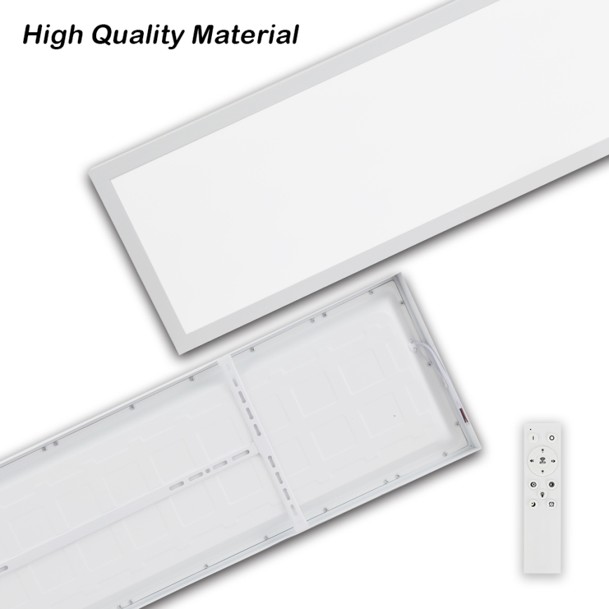 Brilagi - LED Dimmbare Deckenleuchte FRAME SMART LED/50W/230V 30x120 cm 3000-6000K IP44 weiß + Fernbedienung