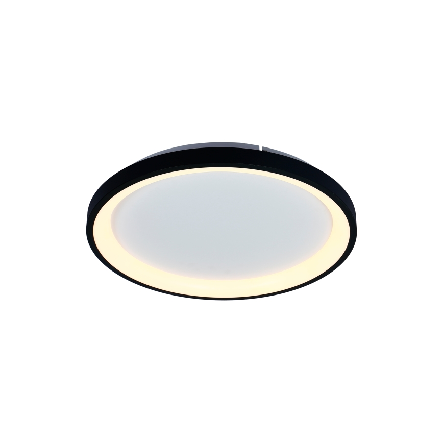 Brilagi - Dimmbare LED-Deckenleuchte FALCON SLIM LED/42W/230V 3000-6500K Ø 50 cm schwarz + Fernbedienung