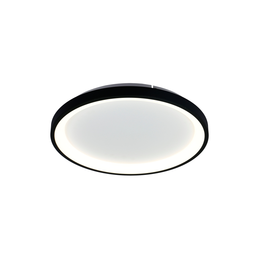 Brilagi - Dimmbare LED-Deckenleuchte FALCON SLIM LED/42W/230V 3000-6500K Ø 50 cm schwarz + Fernbedienung
