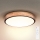 Brilagi - LED dimmbare Deckenleuchte GLORIA LED/48W/230V 3000-6500K Eiche Ø 40 cm + Fernbedienung