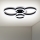 Brilagi - LED dimmbare Deckenleuchte ORBITS LED/49W/230V 3000/4000/6000K + Fernbedienung