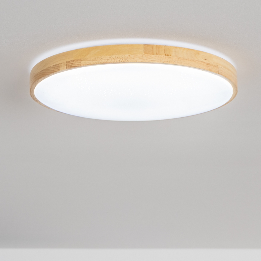 Brilagi - Dimmbare LED-Deckenleuchte OPAL LED/24W/230V 37,5x37,5 cm 3000/4000/6500K + Fernbedienung
