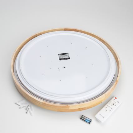 Brilagi - Dimmbare LED-Deckenleuchte OPAL LED/24W/230V 37,5x37,5 cm 3000/4000/6500K + Fernbedienung