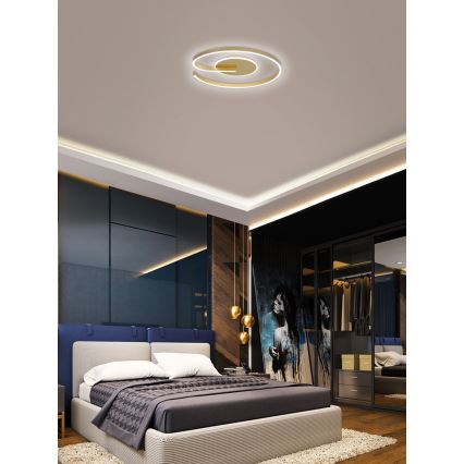 Brilagi - dimmbare LED-Deckenleuchte SPIRAL LED/56W/230V Ø 50 cm 3000/4000/6000K + Fernbedienung