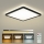 Brilagi - LED-dimmbare Deckenleuchte ULTRA SLIM LED/18W/230V 2700-6500K 30x30 cm schwarz + Fernbedienung