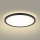 Brilagi - LED dimmbare Deckenleuchte ULTRA SLIM LED/24W/230V 2700-6500K Ø 42 cm schwarz + Fernbedienung