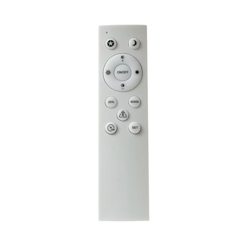 Brilagi - LED dimmbares Deckenleuchte POOL SMART LED/48W/230V 40 cm 3000-6000K Wi-Fi Tuya + Fernbedienung weiß